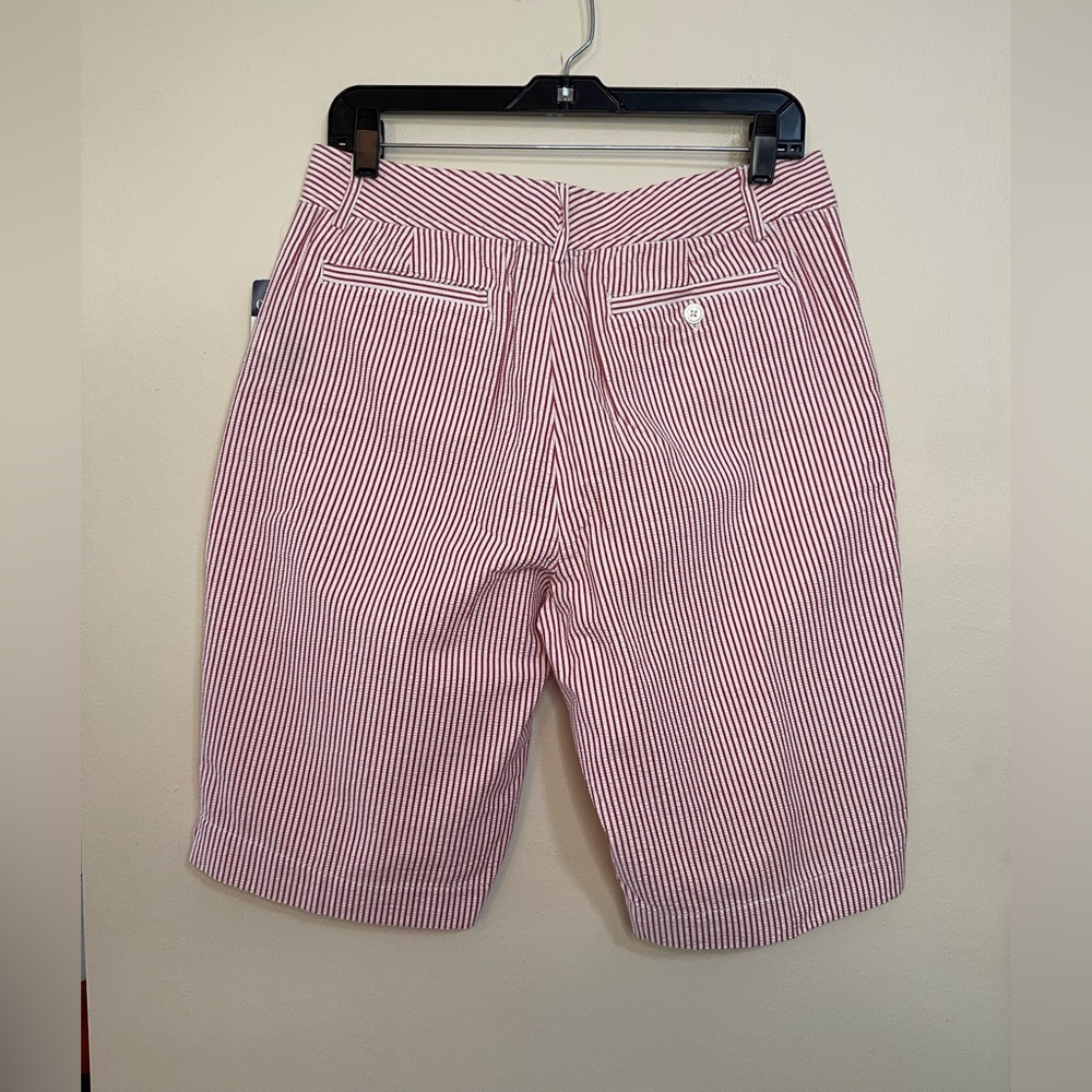 Chaps Women’s Casual Bermuda Striped Size 8. NWT - Picture 10 of 17
